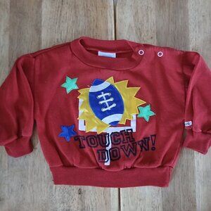 JOGGLES red L/S top sz 24 mos. boys